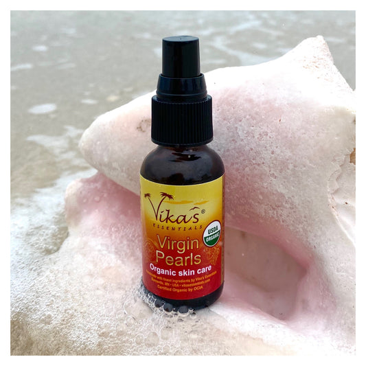 Featuring 'Virgin Pearls' Serum!