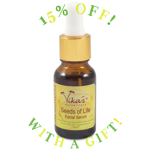 Try Vika's NEW "Seeds of Life" Serum and get FREE Propolis Myst Toner!