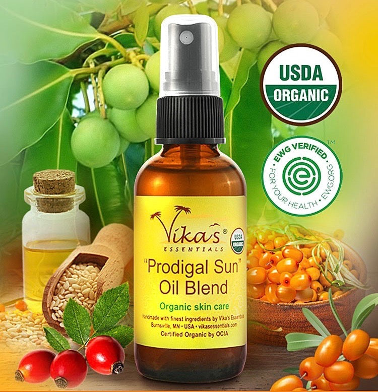 "Prodigal Sun" Oil Blend - USDA Certified Organic