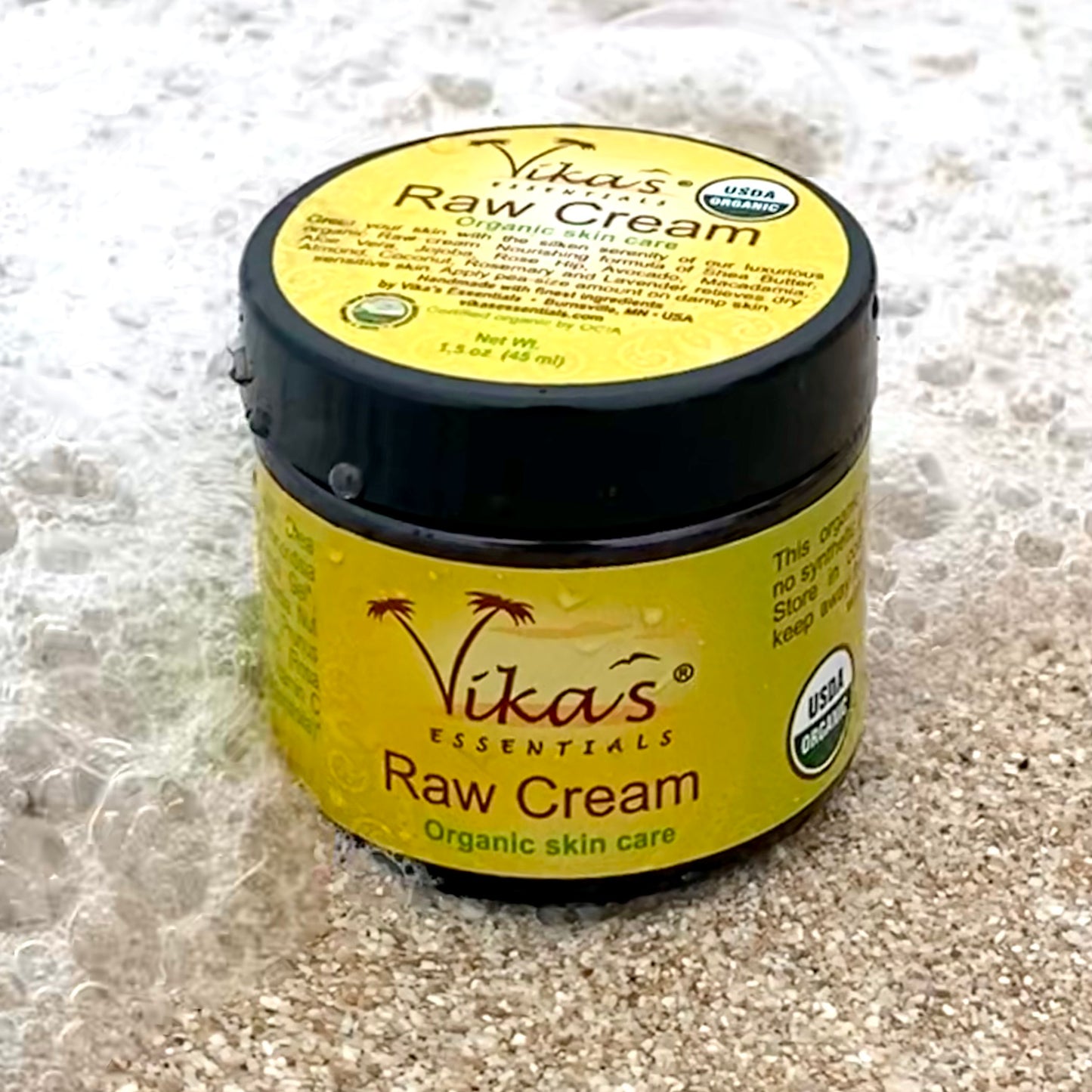 Raw Cream.  USDA Certified Organic