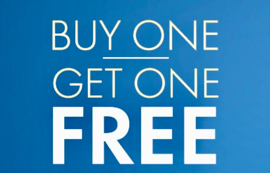 BOGO Sale is Happening Now! Buy 1 - Get 1 FREE!