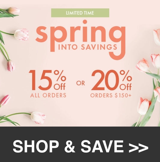 Spring into Savings!