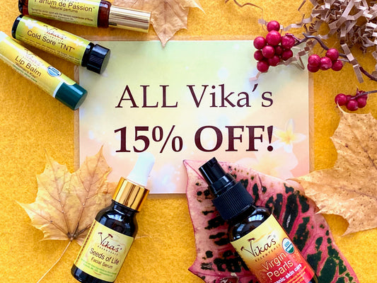 Vika's Harvest Sale is Up!